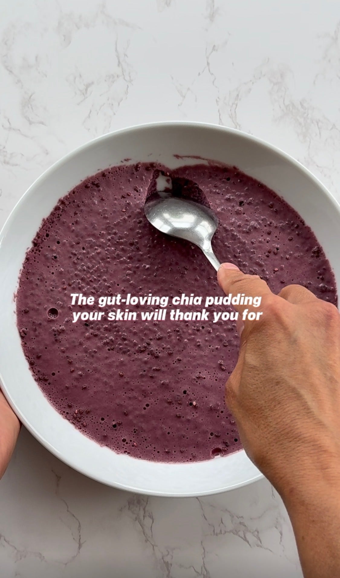 Recipe - Strawberry & Blueberry Chia Pudding topped with Hapüs Grain-Free Granola